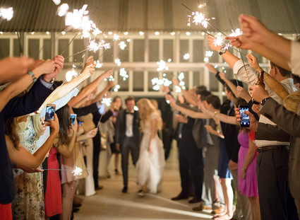 Sparkler send off