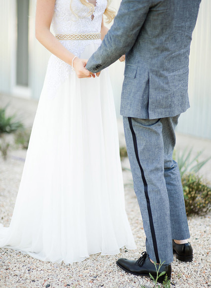 Reem Acra wedding dress
