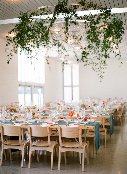 Modern wedding decor