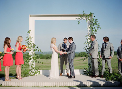Prospect House wedding ceremony Inspiration