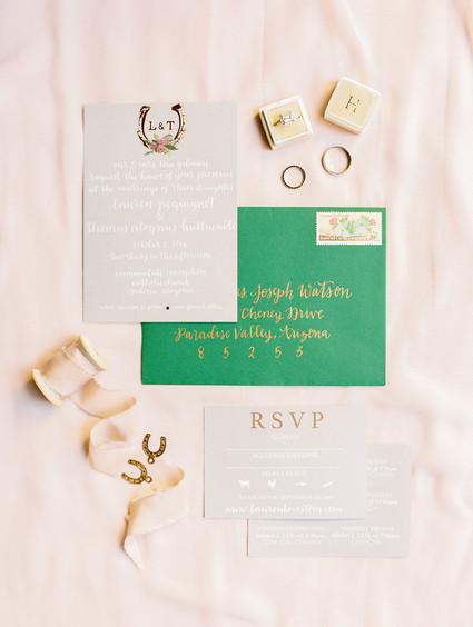 Classic wedding invitation design