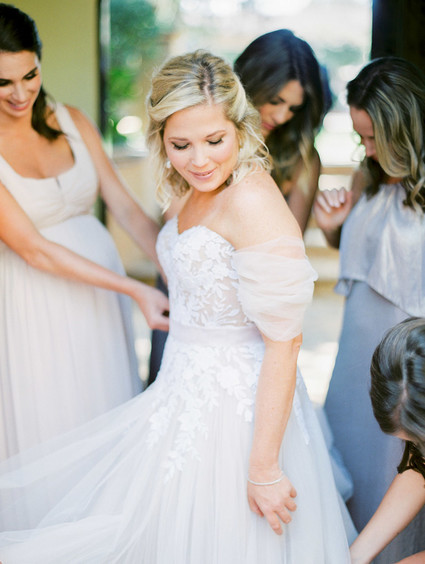 Mark Ingram wedding gown