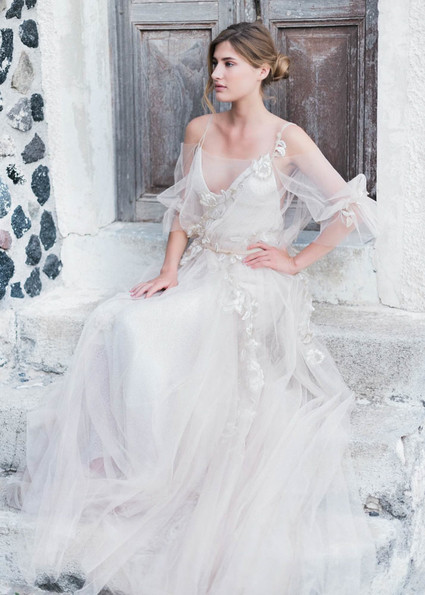 Romantic bridal gown