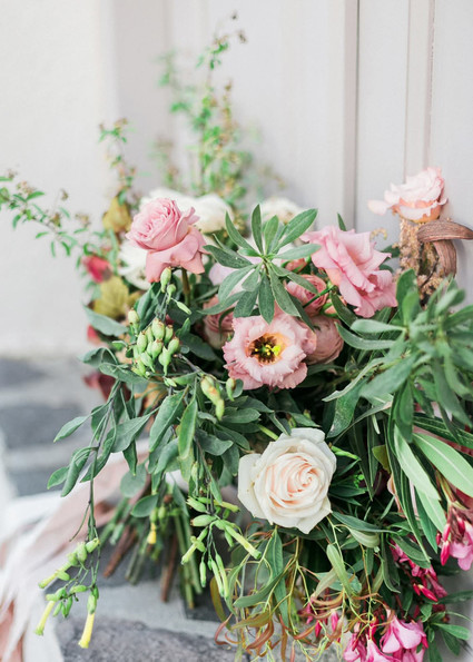 Romantic Greece bridal inspiration