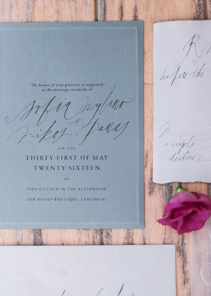 Romantic Greece bridal inspiration