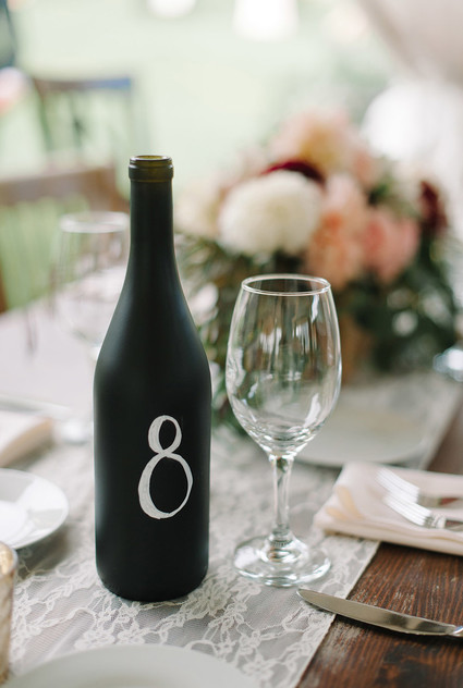 DIY table numbers