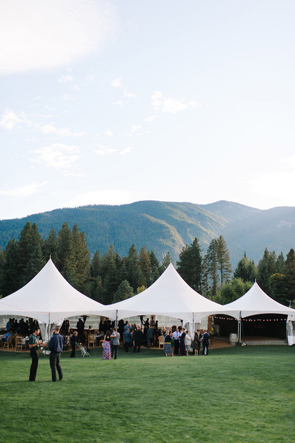 Pacific northwest mountain wedding
