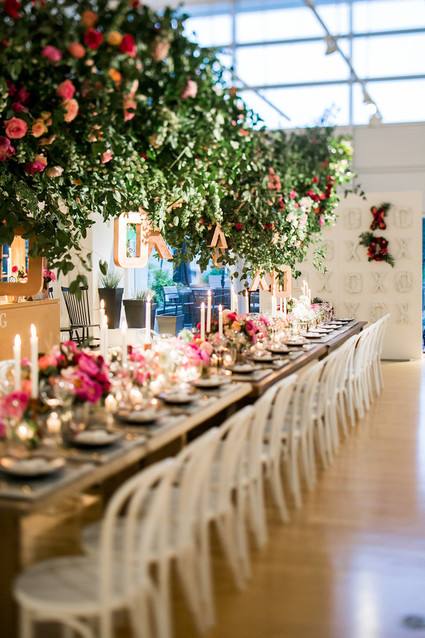 Crate and Barrel dinner party