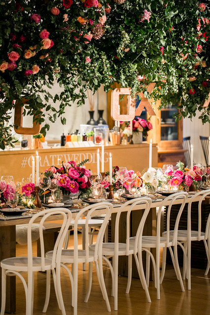 Valentines inspired dinner party