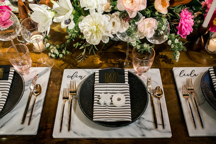 Valentines inspired dinner party