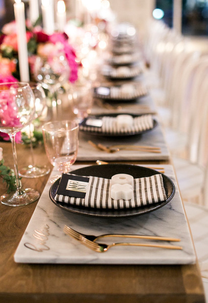 Valentines inspired dinner party