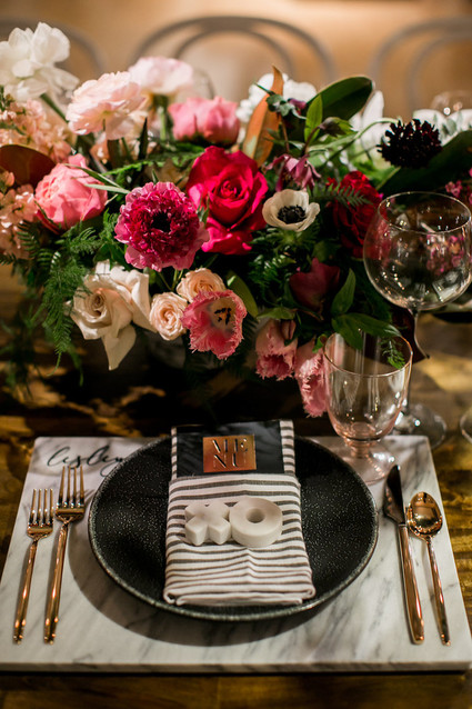 Valentines inspired dinner party