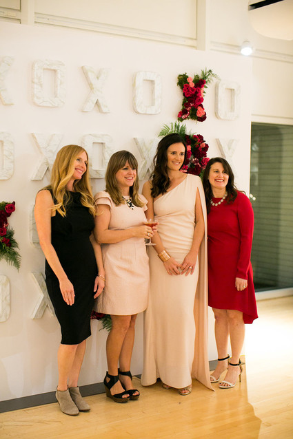 Valentines inspired dinner party