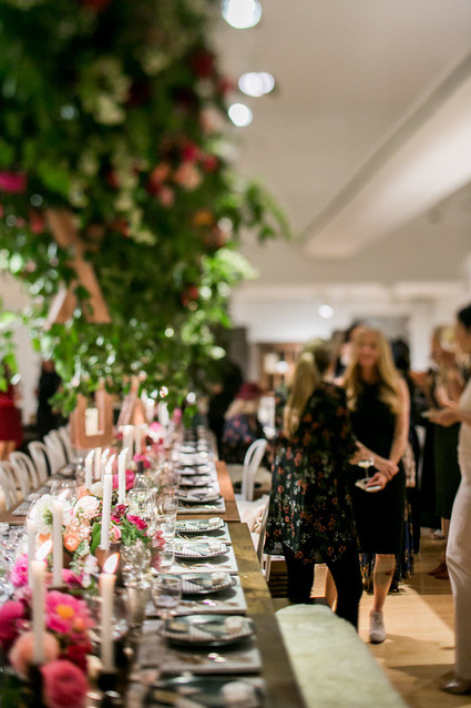 Valentines inspired dinner party