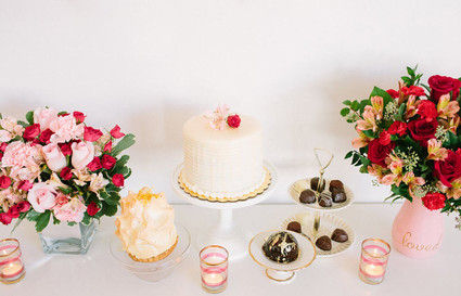 dessert table