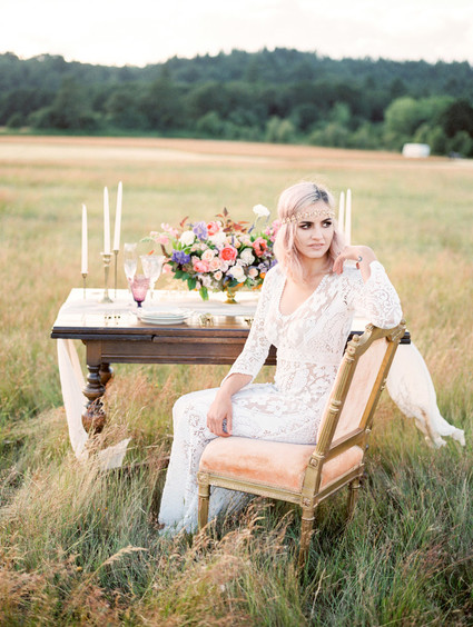 Romantic bridal inspiration