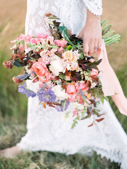Romantic bridal bouquet