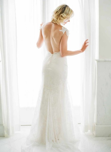 Claire Pettibone wedding dress
