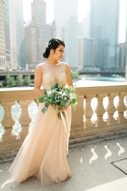 Chicago bridal portrait