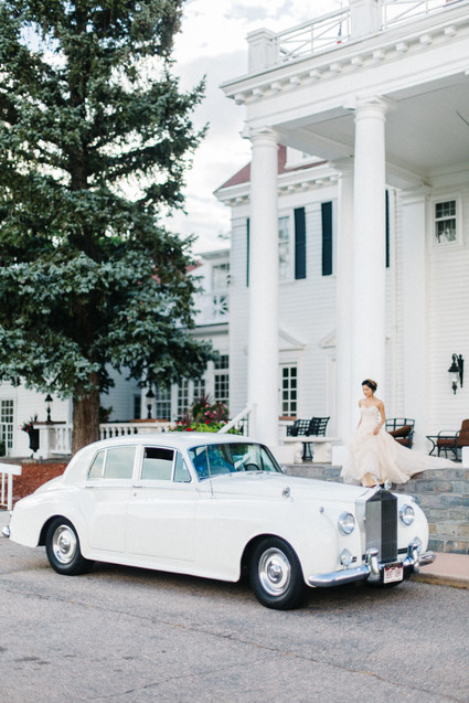 Vintage getaway car