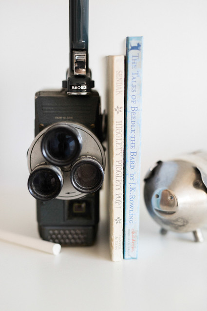 Modern wood and white nursery