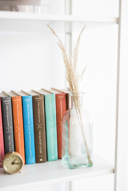 Modern wood and white nursery