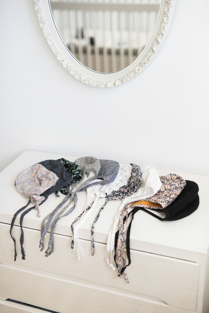 Modern wood and white nursery