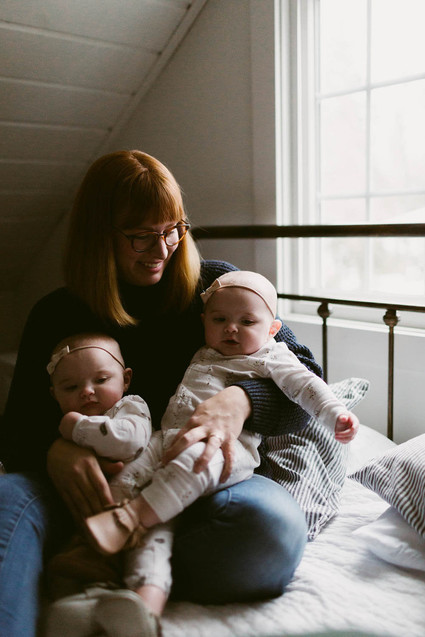 twin family photos