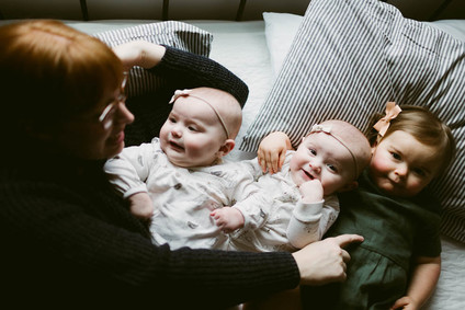 twin family photos