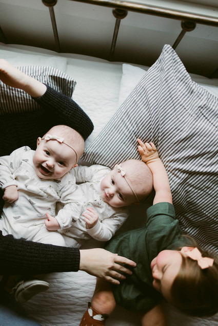 twin family photos
