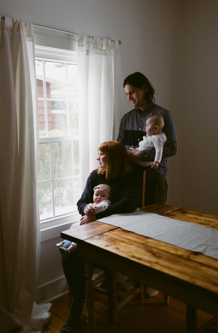 twin family photos