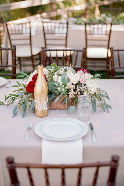 Rustic place setting
