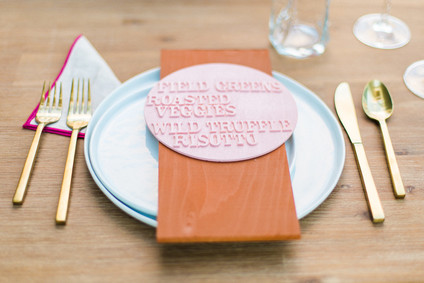 Modern place setting Inspiration