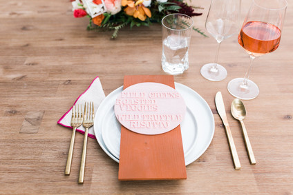 Modern place setting Inspiration