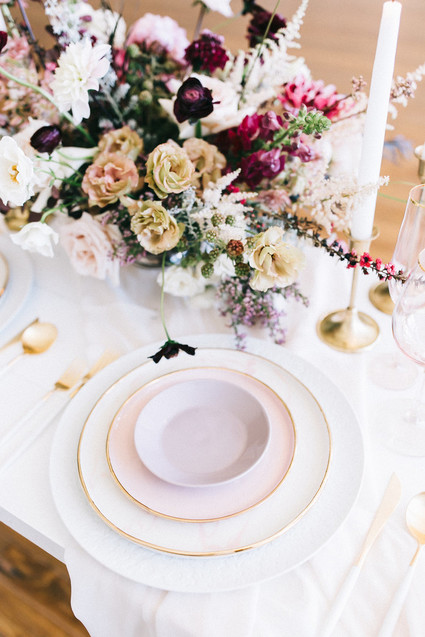 Valentine's Day tablescape