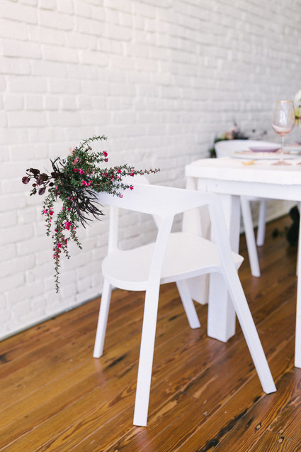 Floral chair