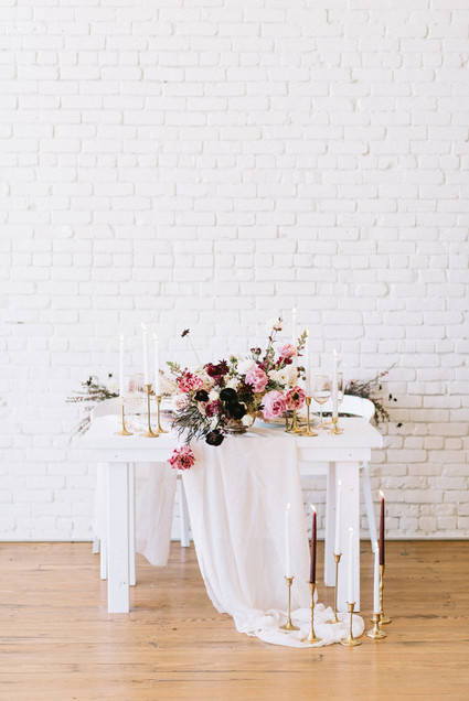 Valentine's Day tablescape