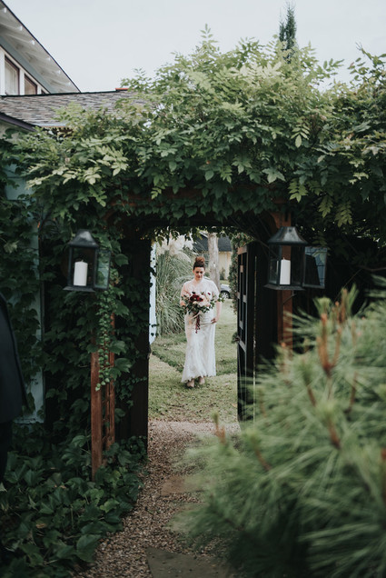 Backyard wedding