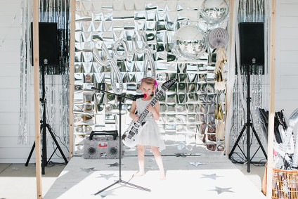 Rock On birthday party Inspiration