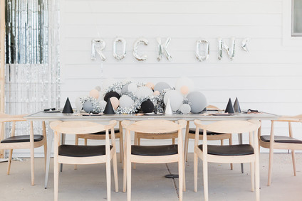 Rock On birthday party Inspiration