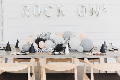 Rock On birthday party Inspiration