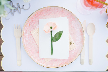 Floral valentine's day brunch for kids