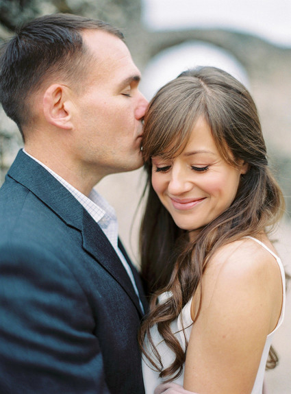 Winter family photos in Italy