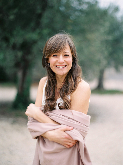 Winter family photos in Italy