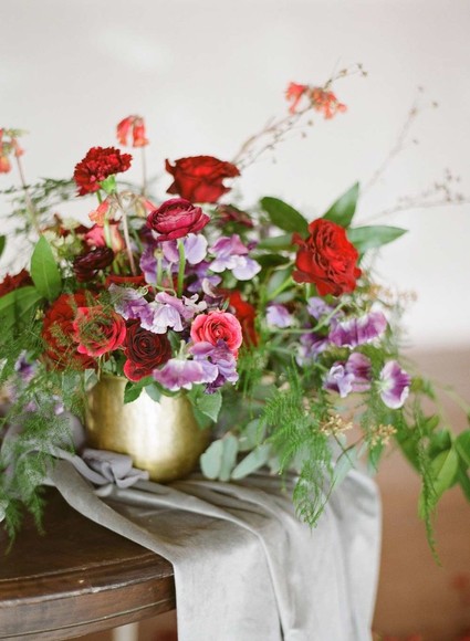 Winter wedding flowers
