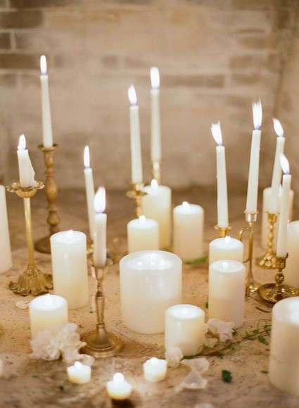Wedding candles Inspiration