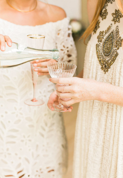 Pink BHLDN glassware
