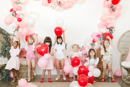 Little girls Valentine's party