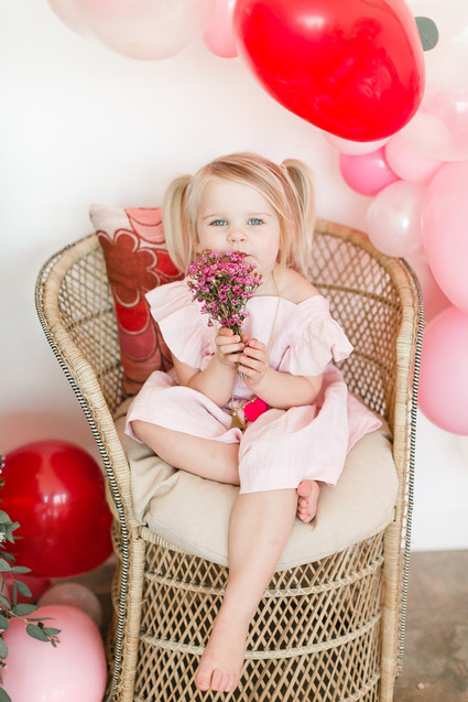 Little girls Valentine's party Inspiration