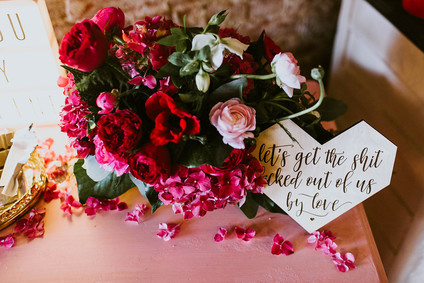 Galentine's Day signage